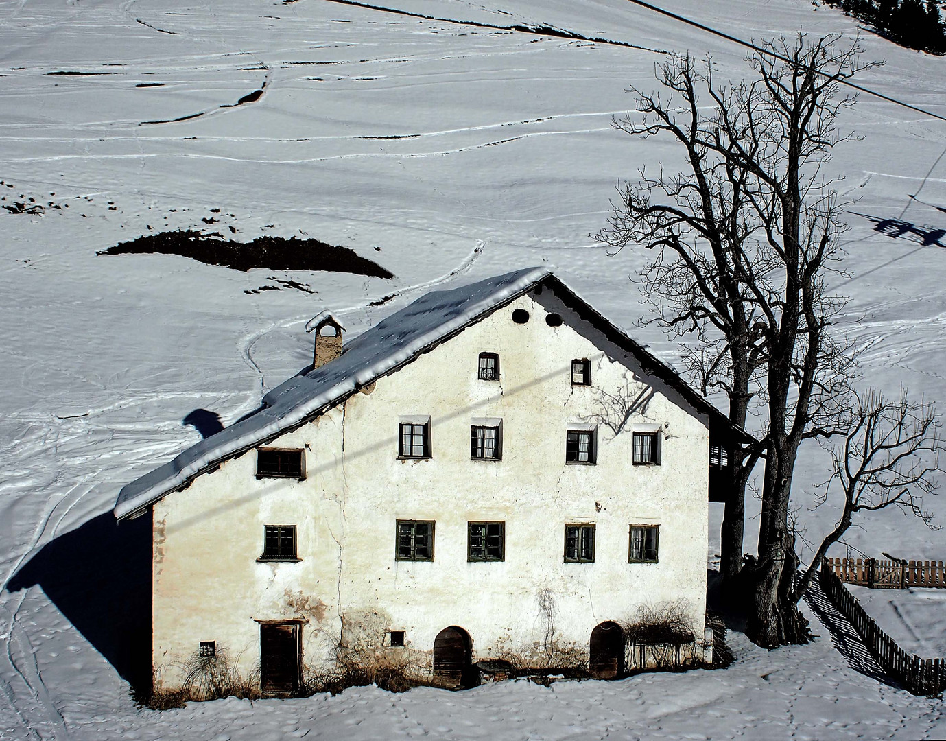 La casa in montagna - Omaggio a Brueghel