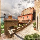 la casa rosa a postignano