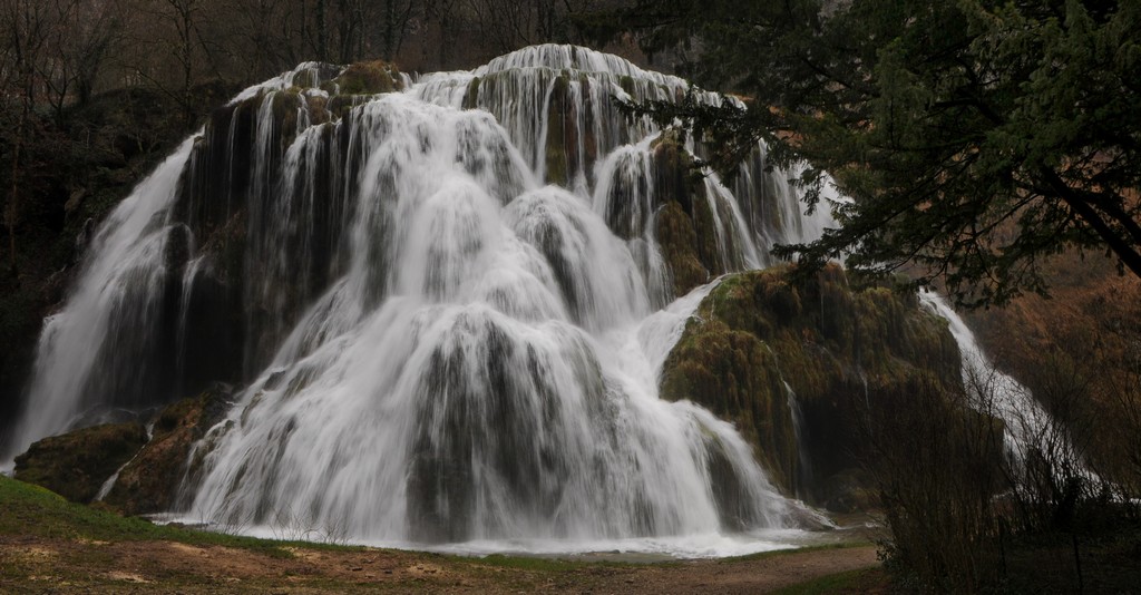 la cascade de Baume les Messieurs