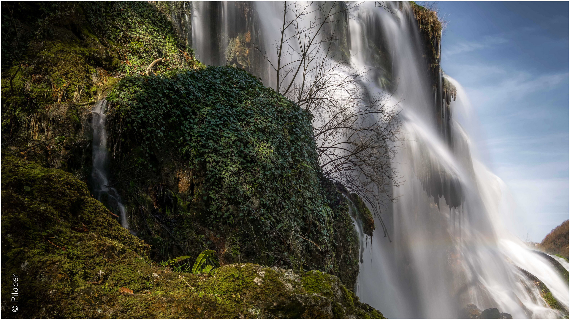 la cascade de Baume les Messieurs