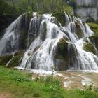 La cascade de Baume les Messieurs (Jura)