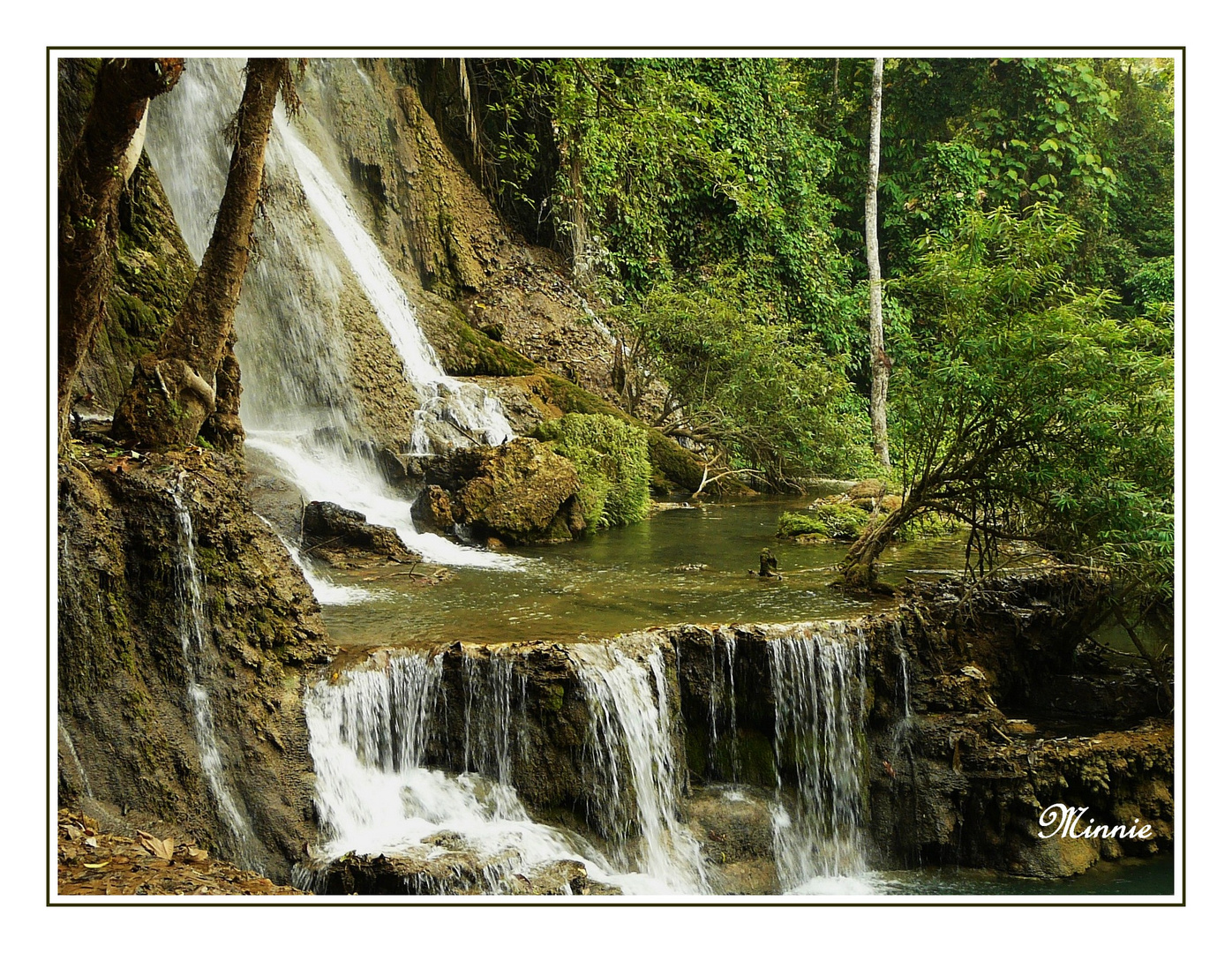 "La cascade de KUANG SI "