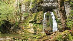 la cascade des Combes Jura