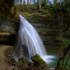 La cascade du Pain de Sucre à Surjoux dans l'Ain