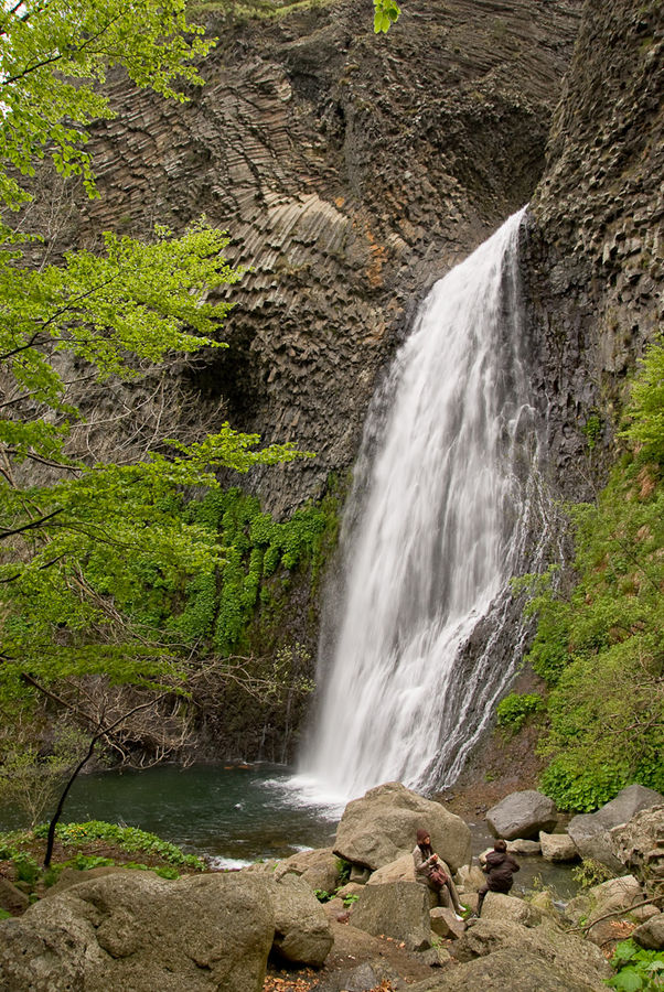 La cascade du raypic, Ardèche