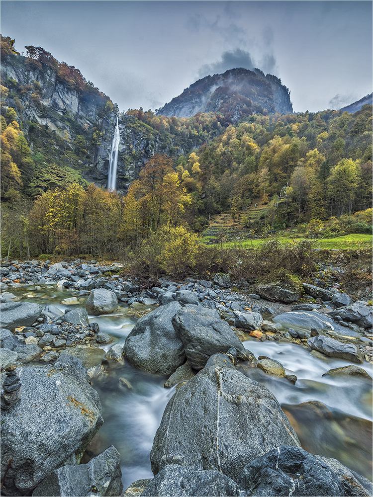 la cascata di foroglio