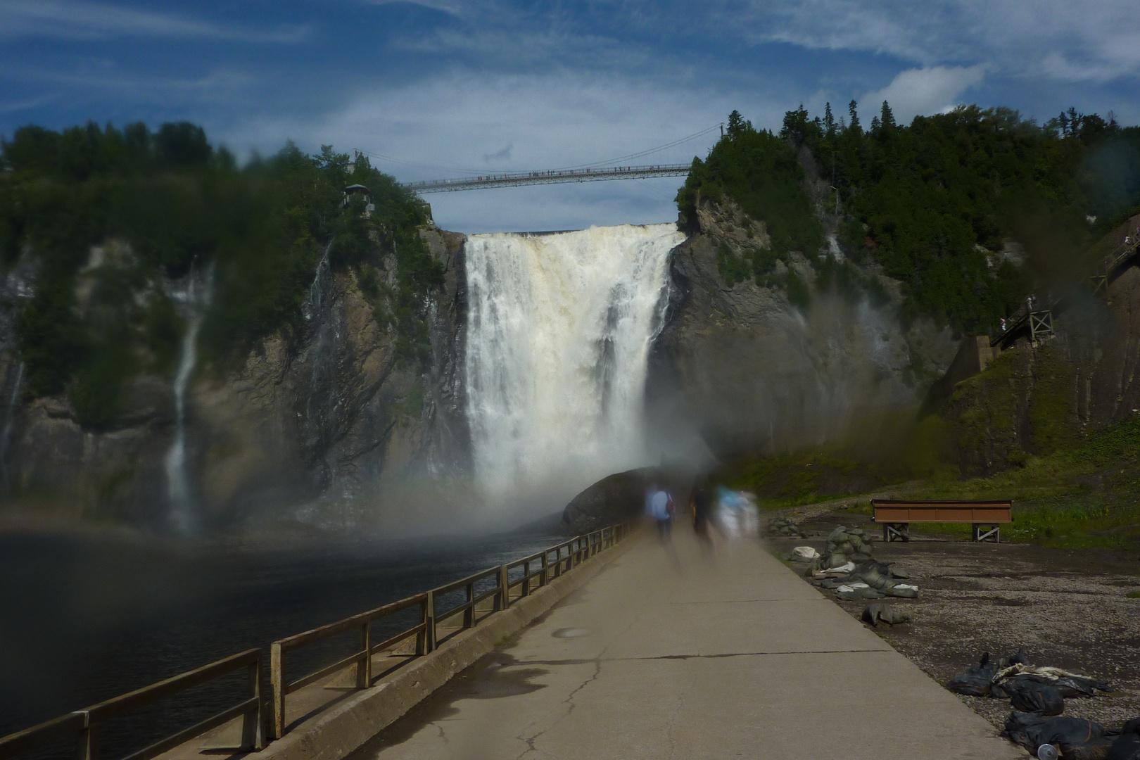 la cascata di Montmorency