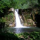 La cascata verde