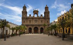 La Catedral Santa Ana in Las Palmas de Cran Canaria