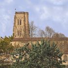 La cathédrale de Lectoure vue de la ville basse