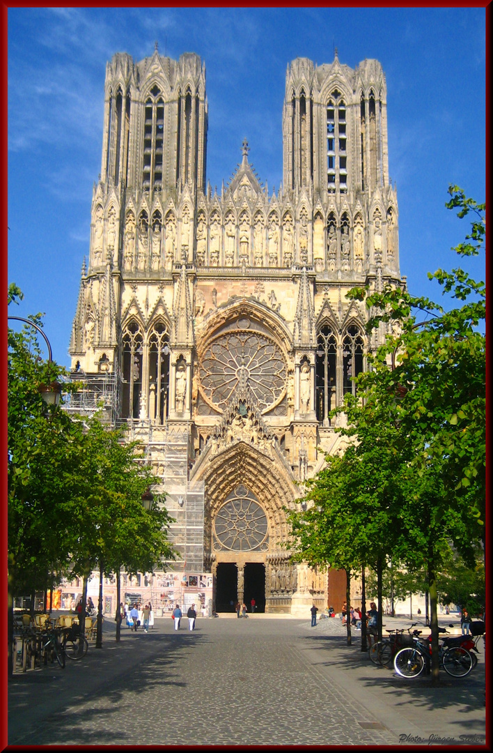 La cathédrale de Reims