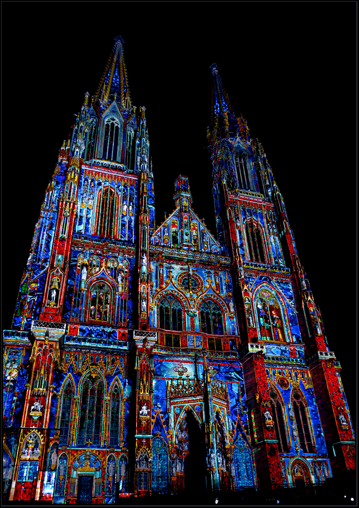"La cathédrale magique" - Regensburg