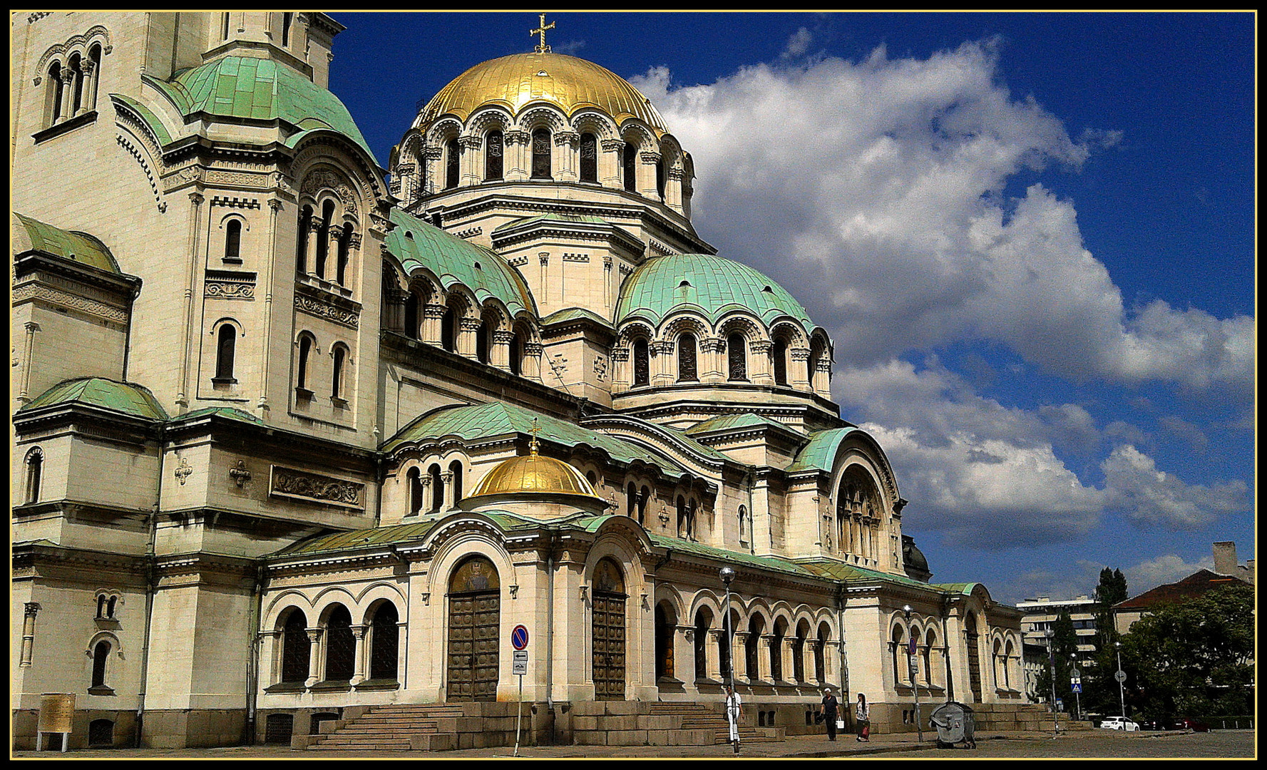 la cattedrale A Newskij .Sofia