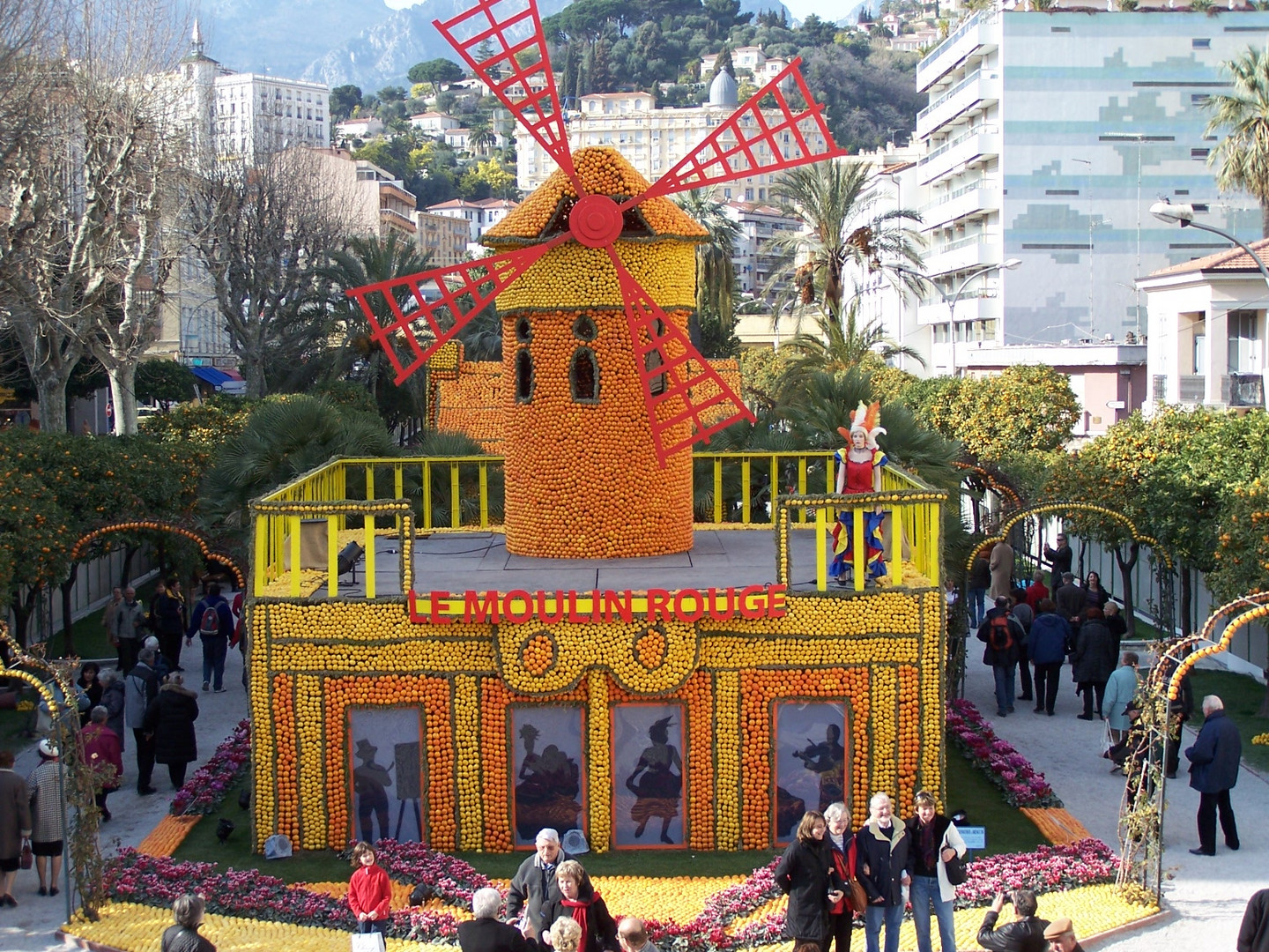 La célèbre fête du Citron à Menton