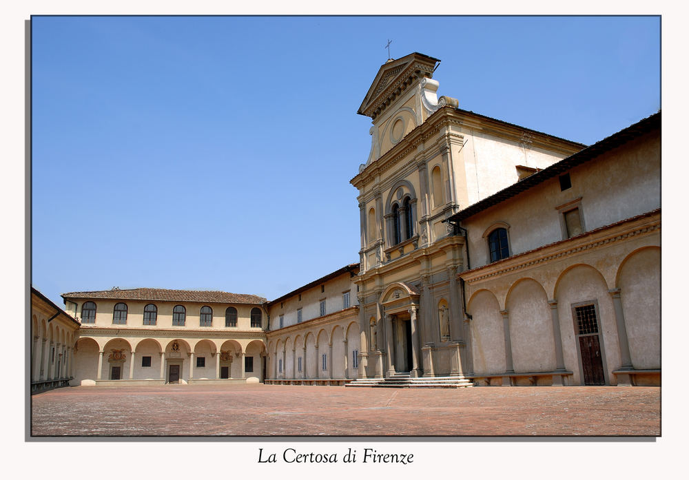 La Certosa di Firenze.