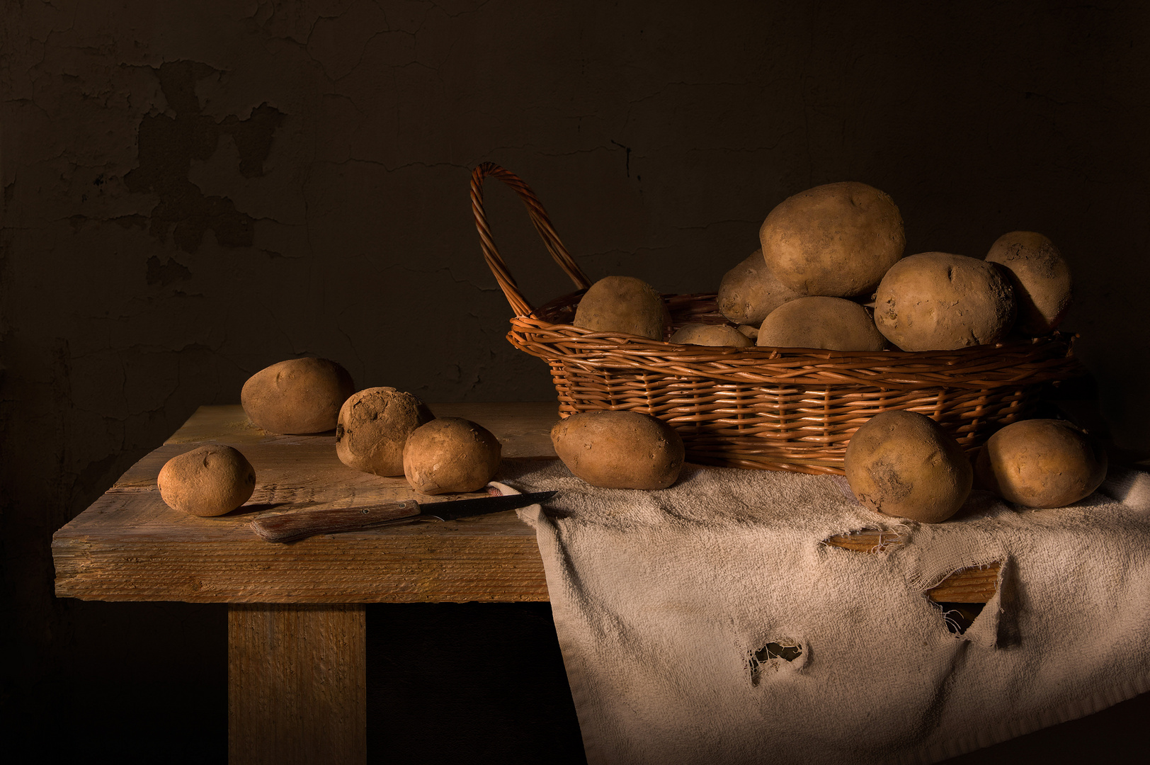 La cesta de patatas