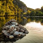 la Cèze en soirée