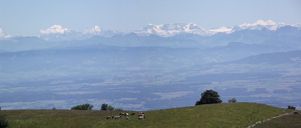 LA CHAINE DES ALPES