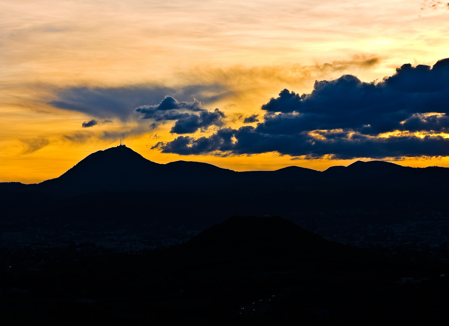 La chaine des Puys en Auvergne