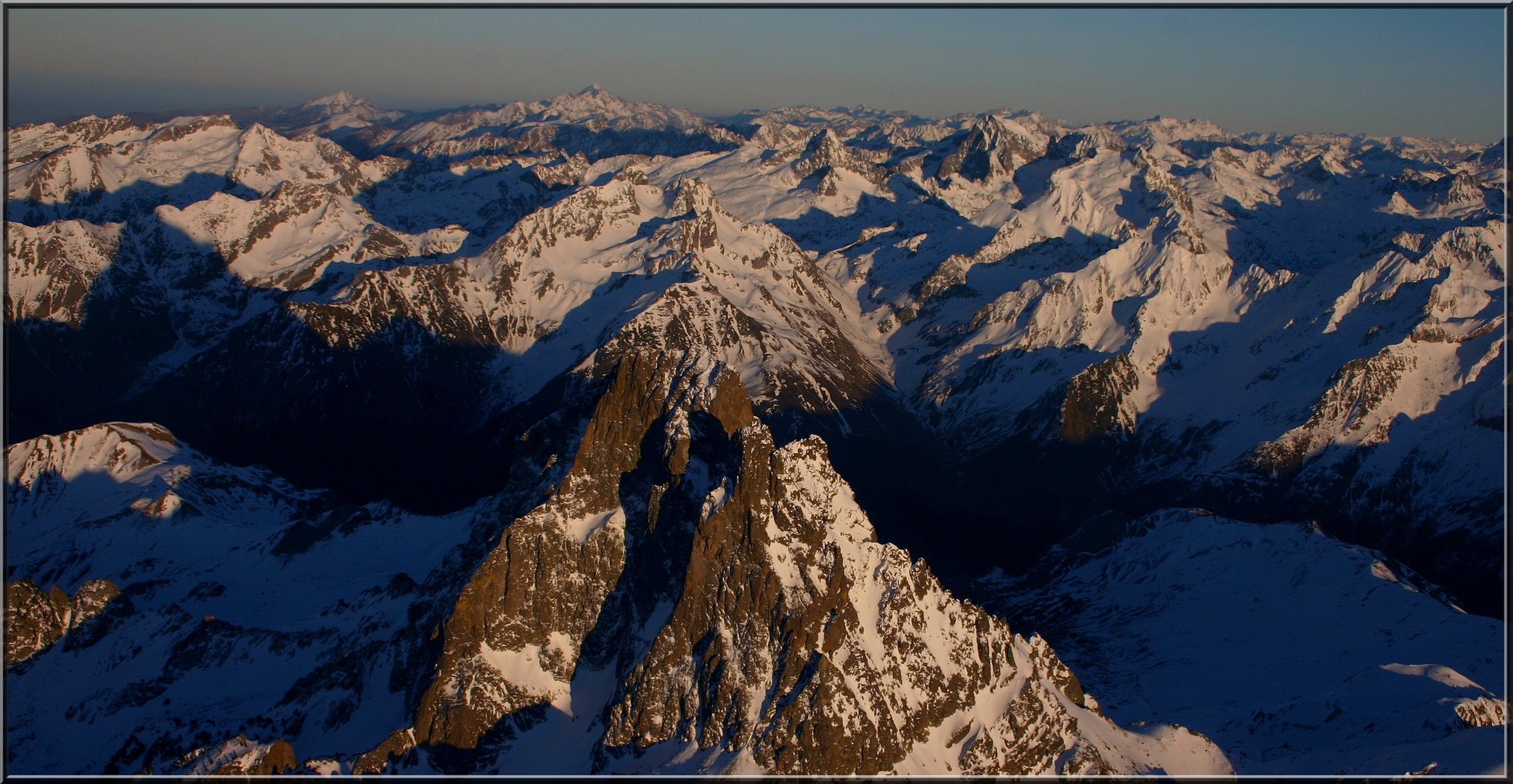 la chaine pyrénéenne coté ossau