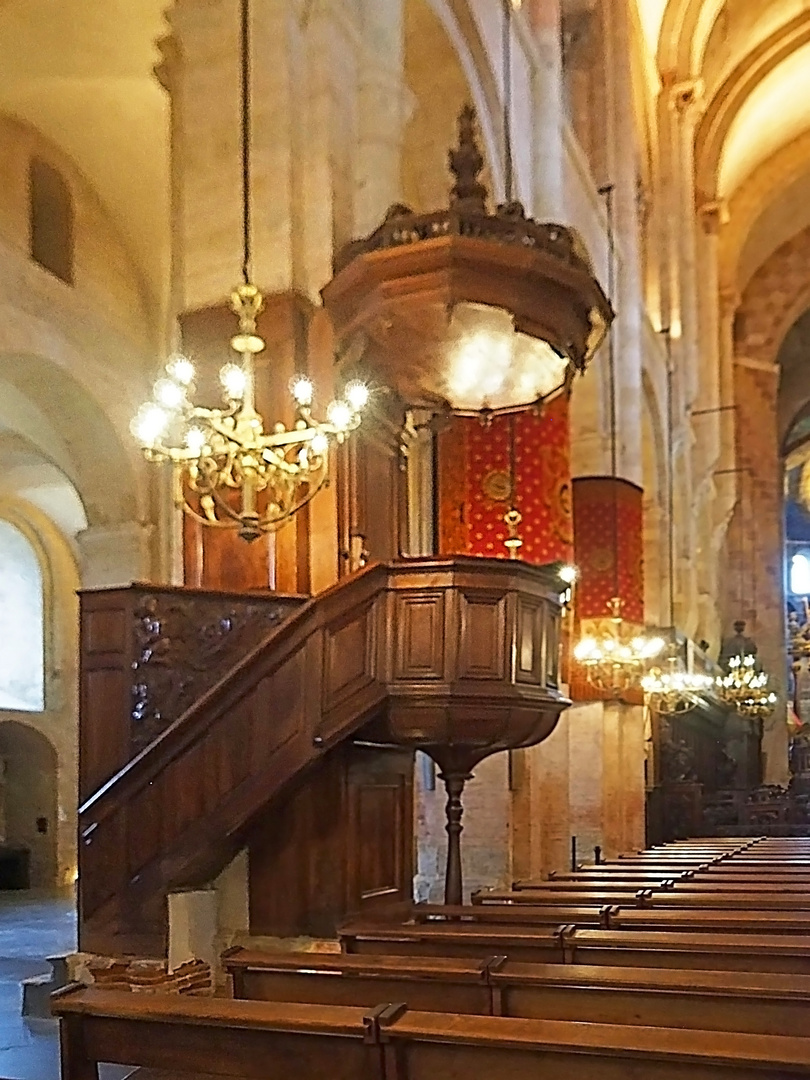 La chaire de la Basilique Saint-Sernin