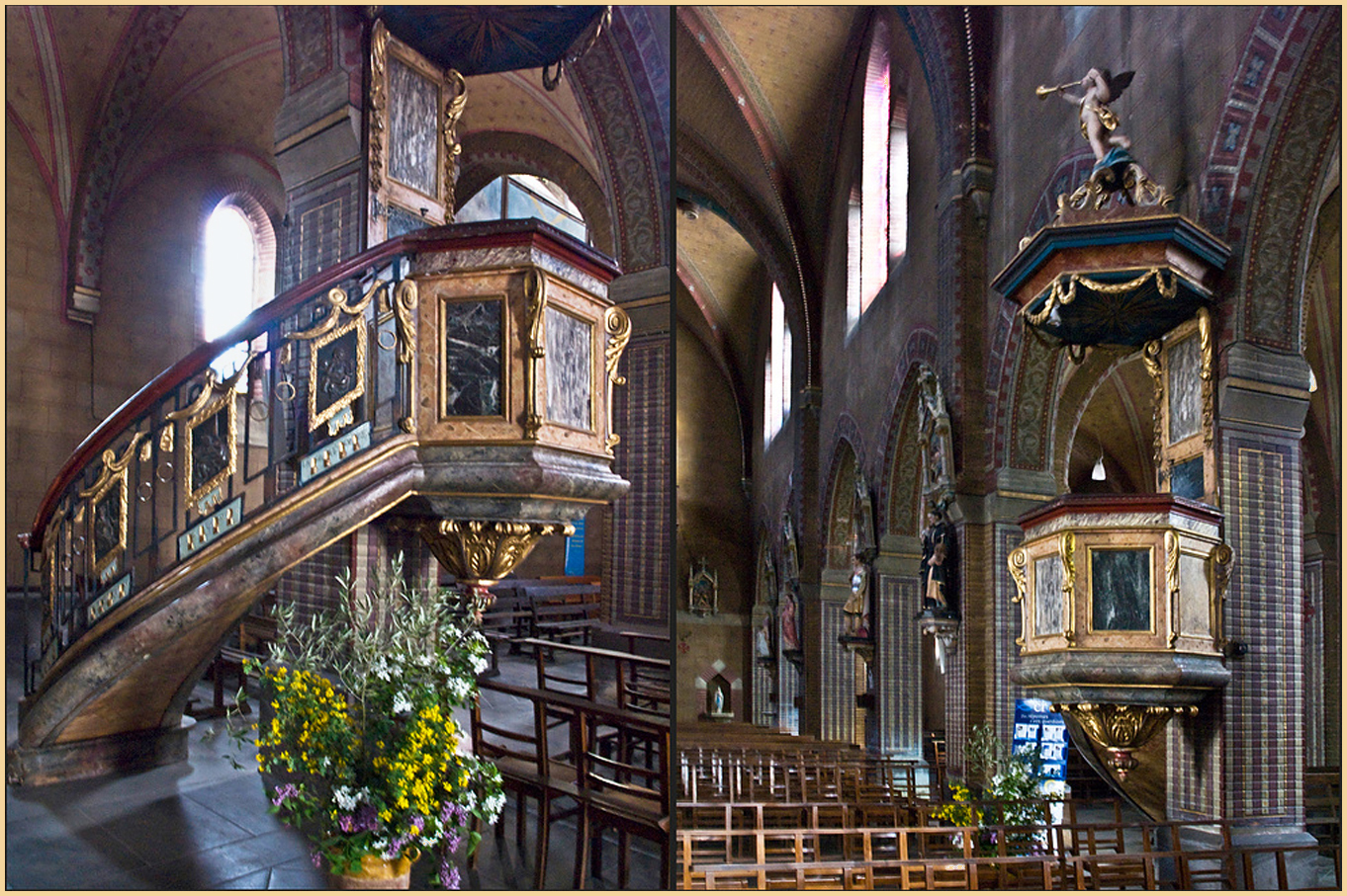 La chaire de l’Eglise Saint-Jean-Baptiste à Samatan  -- (1890)