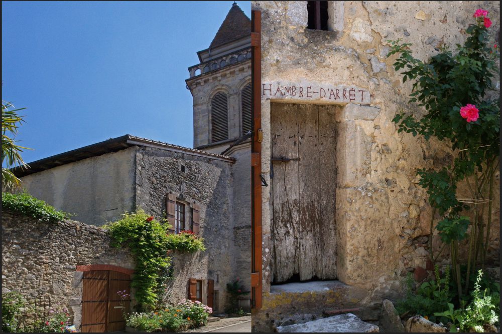 La Chambre d’arrêt (ancienne prison) de Saint-Justin, juste à côté de l’Eglise  