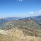 La chaîne des pyrénnées à perte de vue