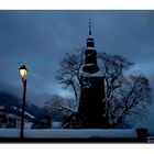 La chapelle d'Abondance de nuit (74)