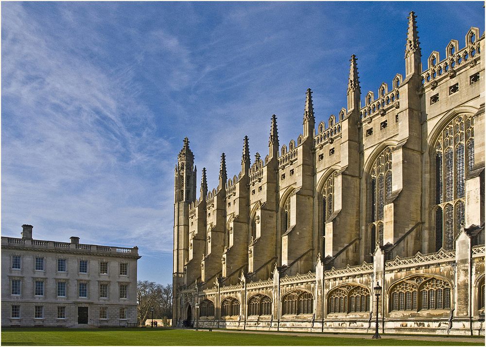 La Chapelle de King’s College   Style gothique perpendiculaire  --  Cambridge