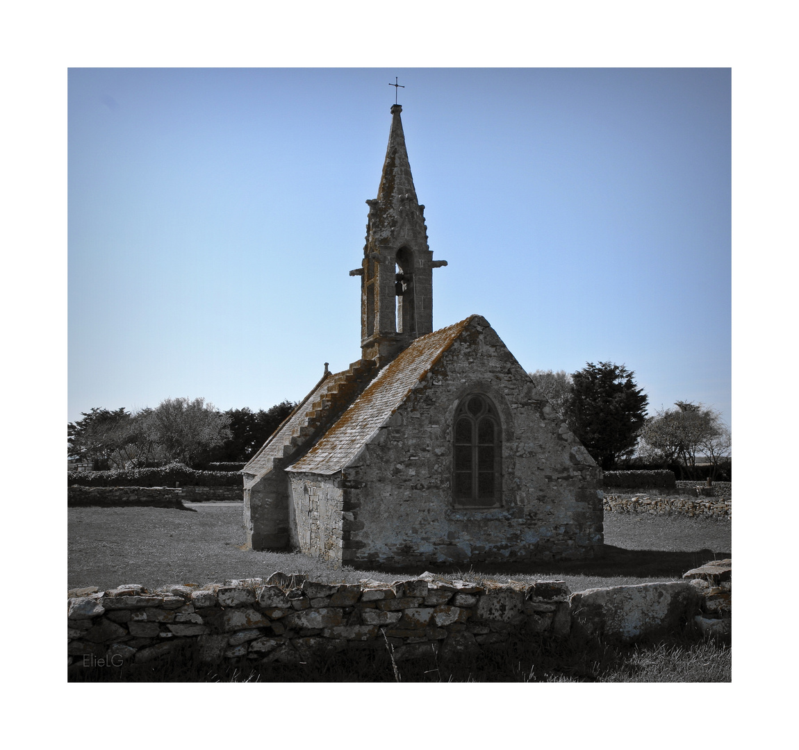 la chapelle de St Vio la plus petite du pays bigouden