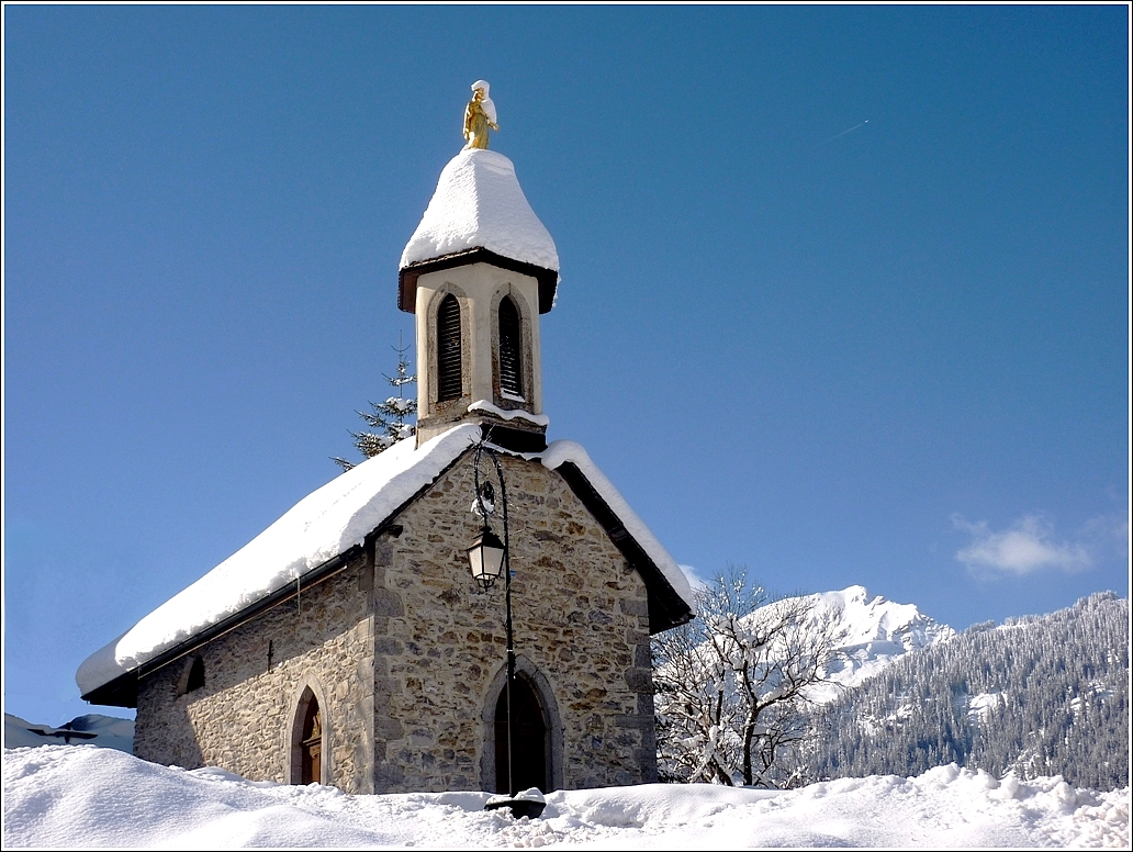 La chapelle de Vonnes à Châtel (74)