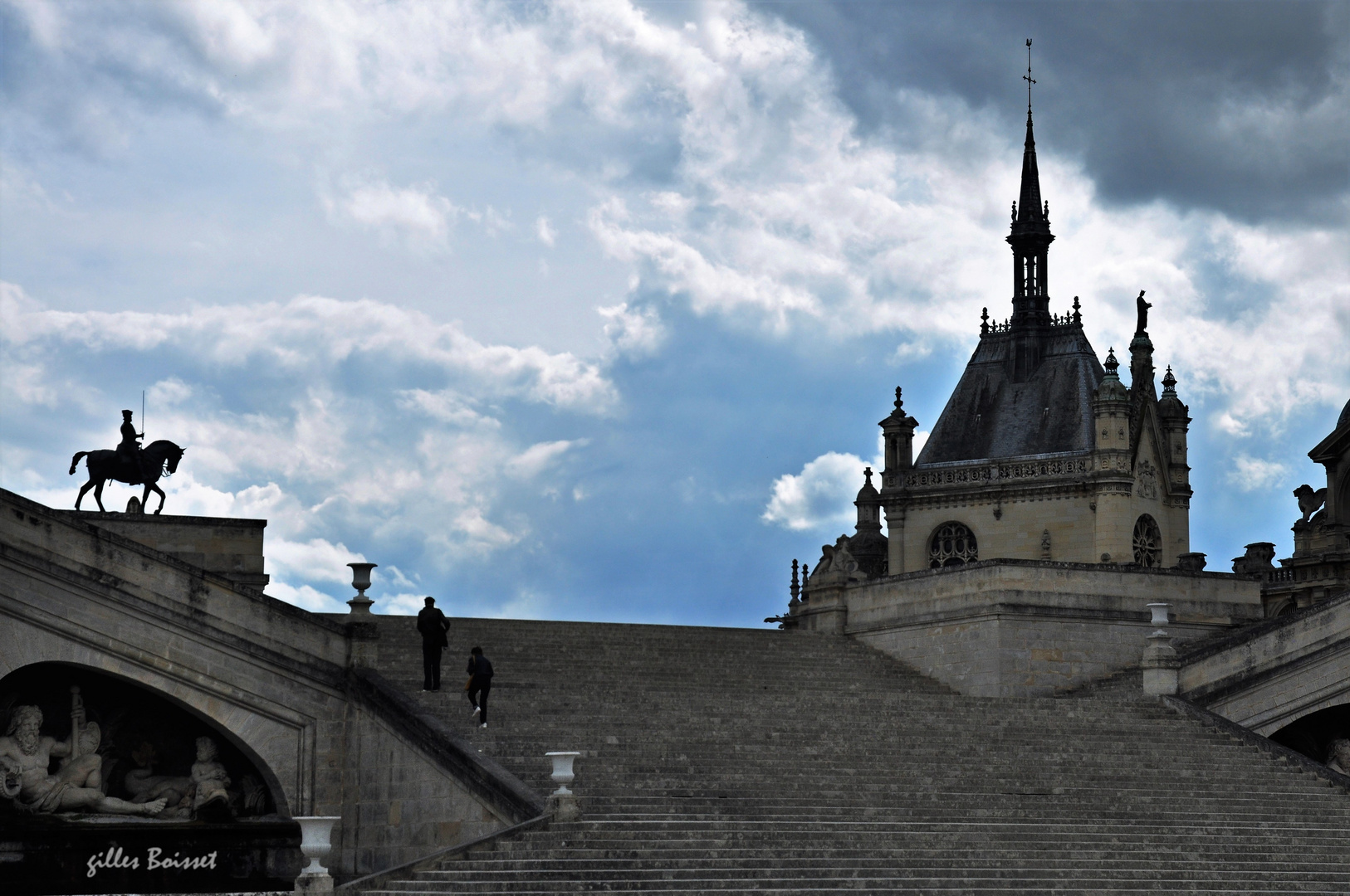 la chapelle du château de Chantilly...