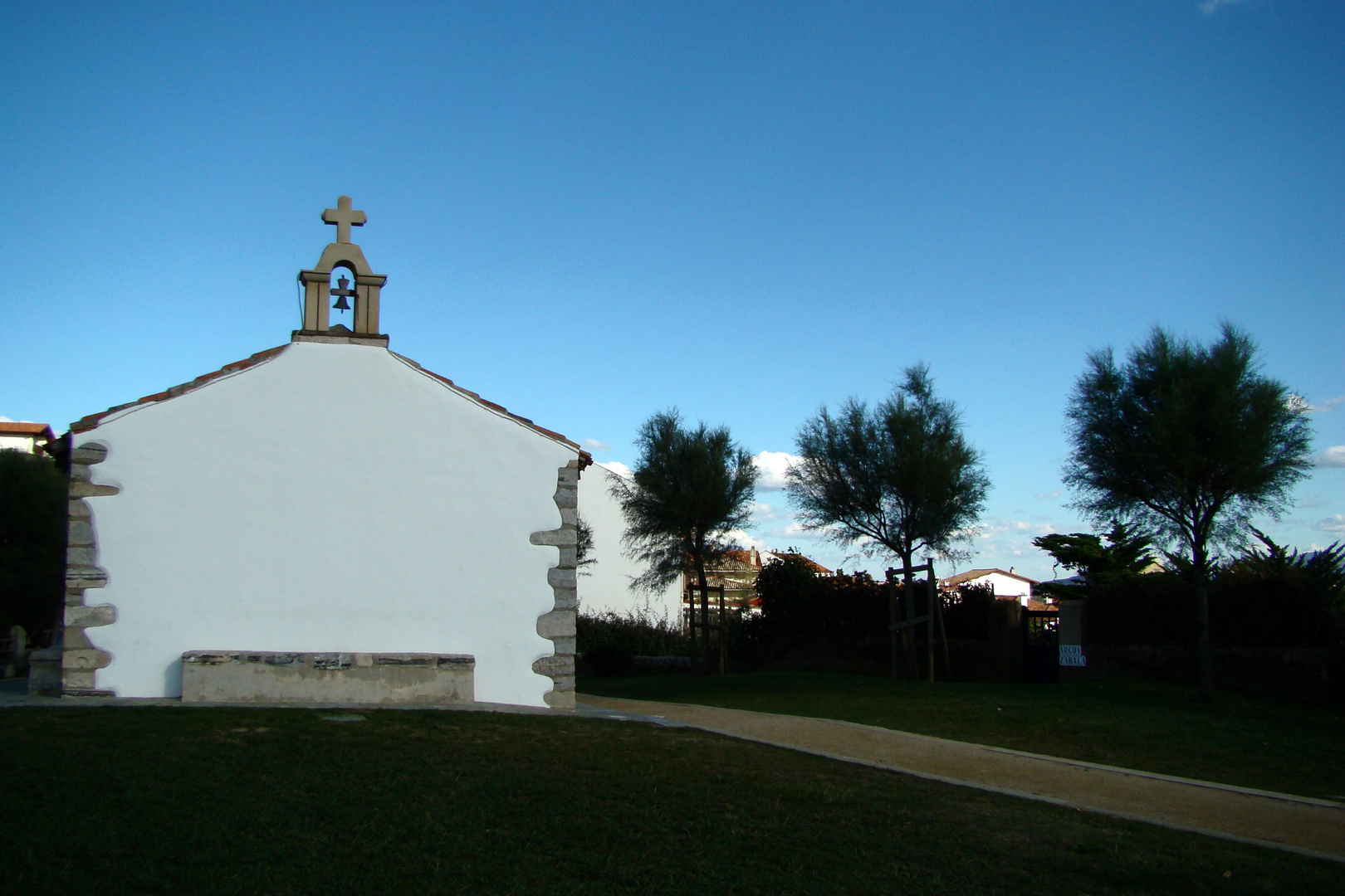 La chapelle éclairée