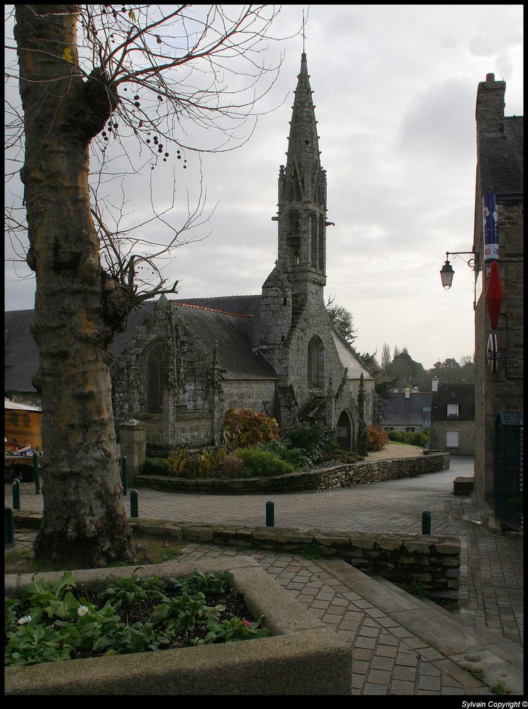 " La chapelle Izel-Vor à Port la Forêt "