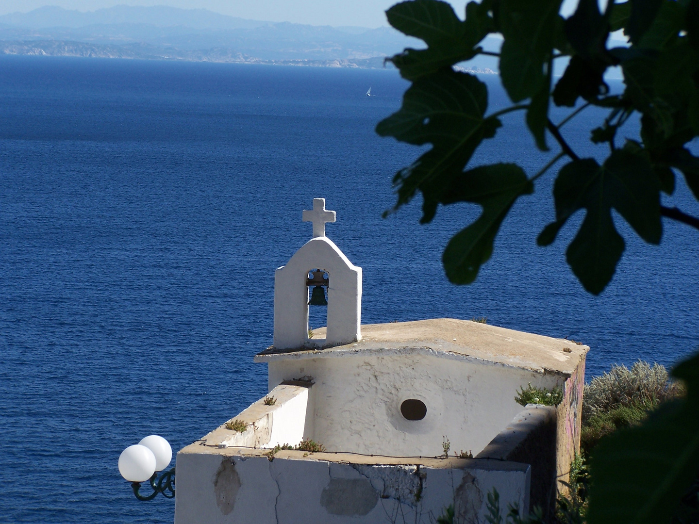 La chapelle Saint-Roch à Bonifacio en Corse du Sud.