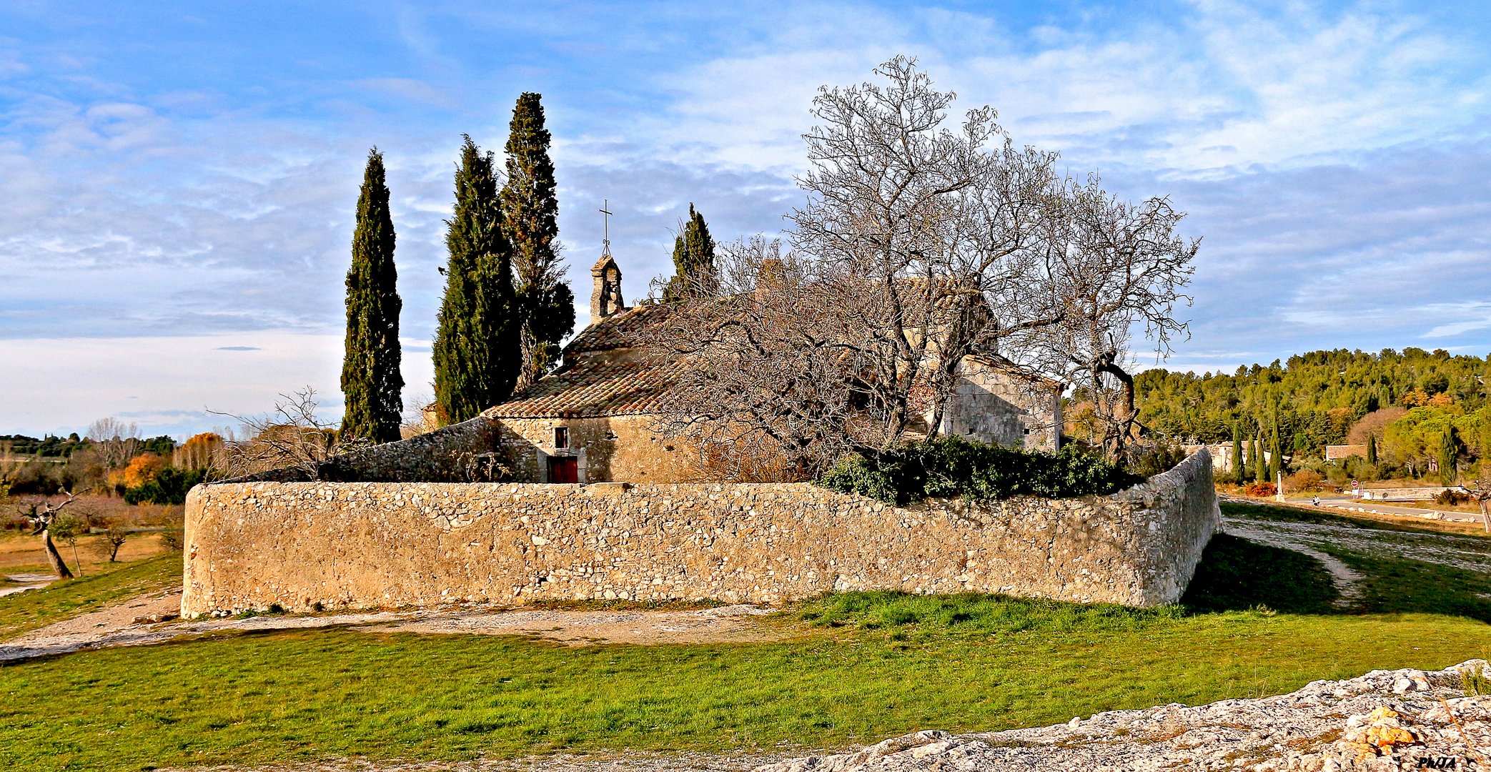 La chapelle Saint Sixte à Eygalière Provence