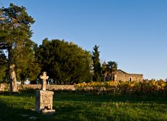 La Chapelle Sainte-Germaine de Barradieu (XIIème) près de Condom, au milieu des vignes