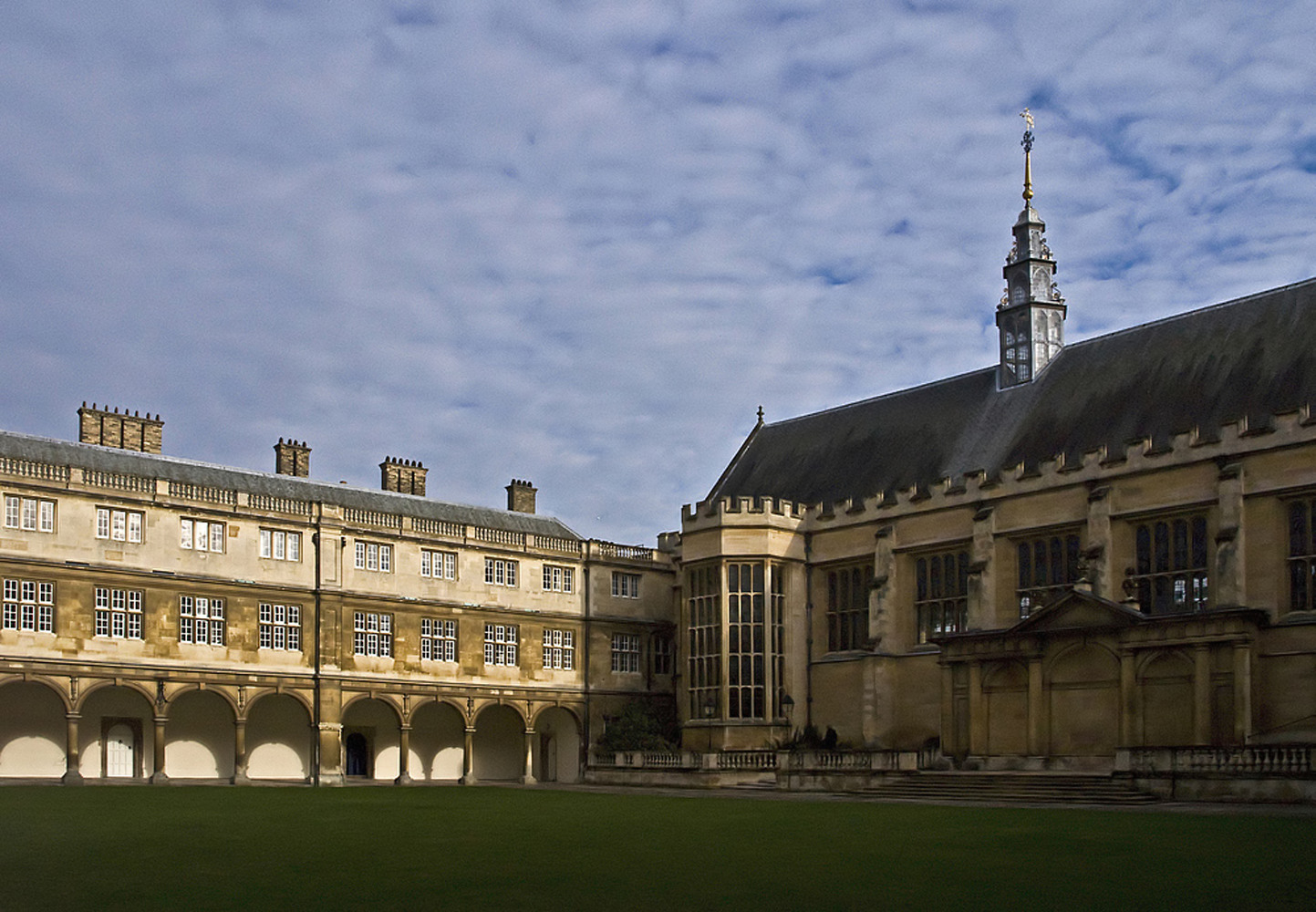 La Chapelle vue de la Cour Nevile  --  Trinity College, Cambridge  