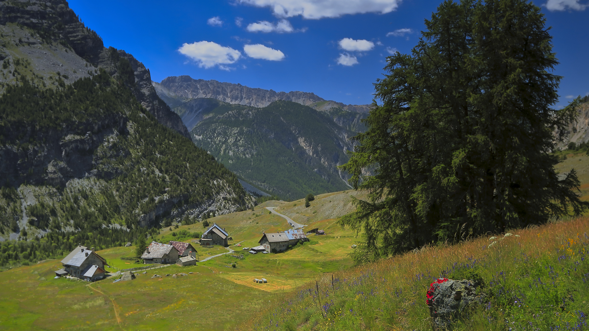 La Chau vue d'en haut,