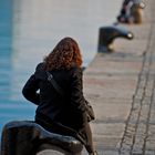 la chica y el mar