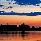 la chiesa delle grazie dal lago