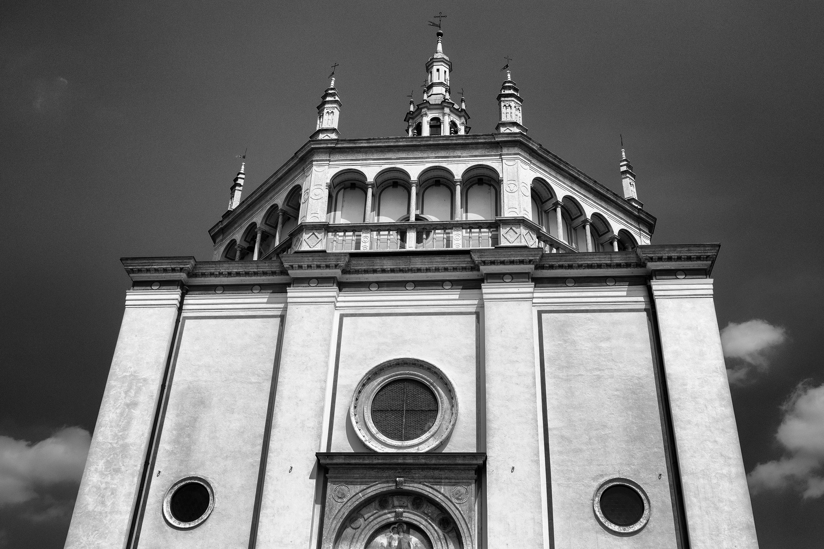 La chiesa di Crespi d'Adda