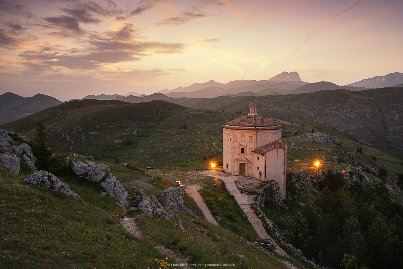 La Chiesa di Rocca Calascio