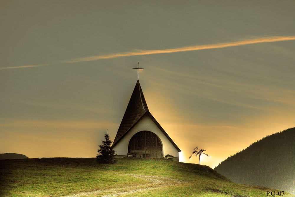 La chiesa sulla collina