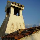 la chimenea de la barbacoa