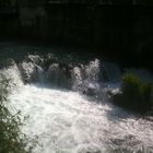 la chute d'eau en pleine ville