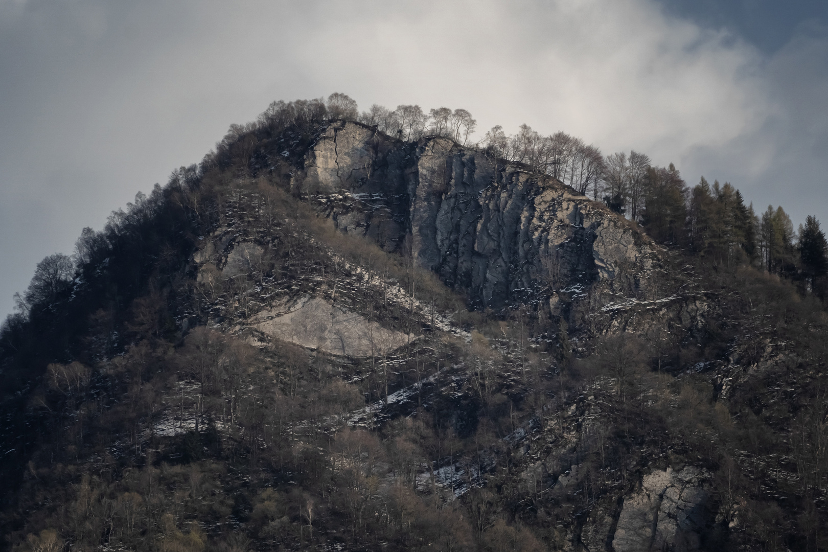 La cima del Cuvignone