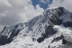 La cima del Pisco, 5752 metri, che saliremo il giorno successivo