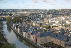 La Citadelle - View on Namur with Cathédrale Saint-Aubain - 21